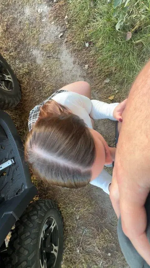 Preview image from Blowjob Slideshows | Oral Tease, Deepthroat, and Finish slideshow: I like to enjoy it