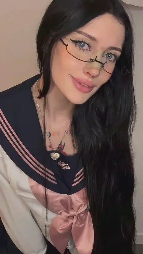 Preview image from Ahegao Erotic Fetish Collection slideshow: Are you going to stick your dick or your balls in?