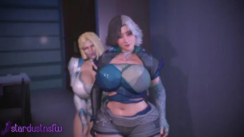 Preview image from Animation NSFW Media Collection slideshow: Emma Frost & Luna Snow Threesome [Marvel Rivals] (stardustnsfw)