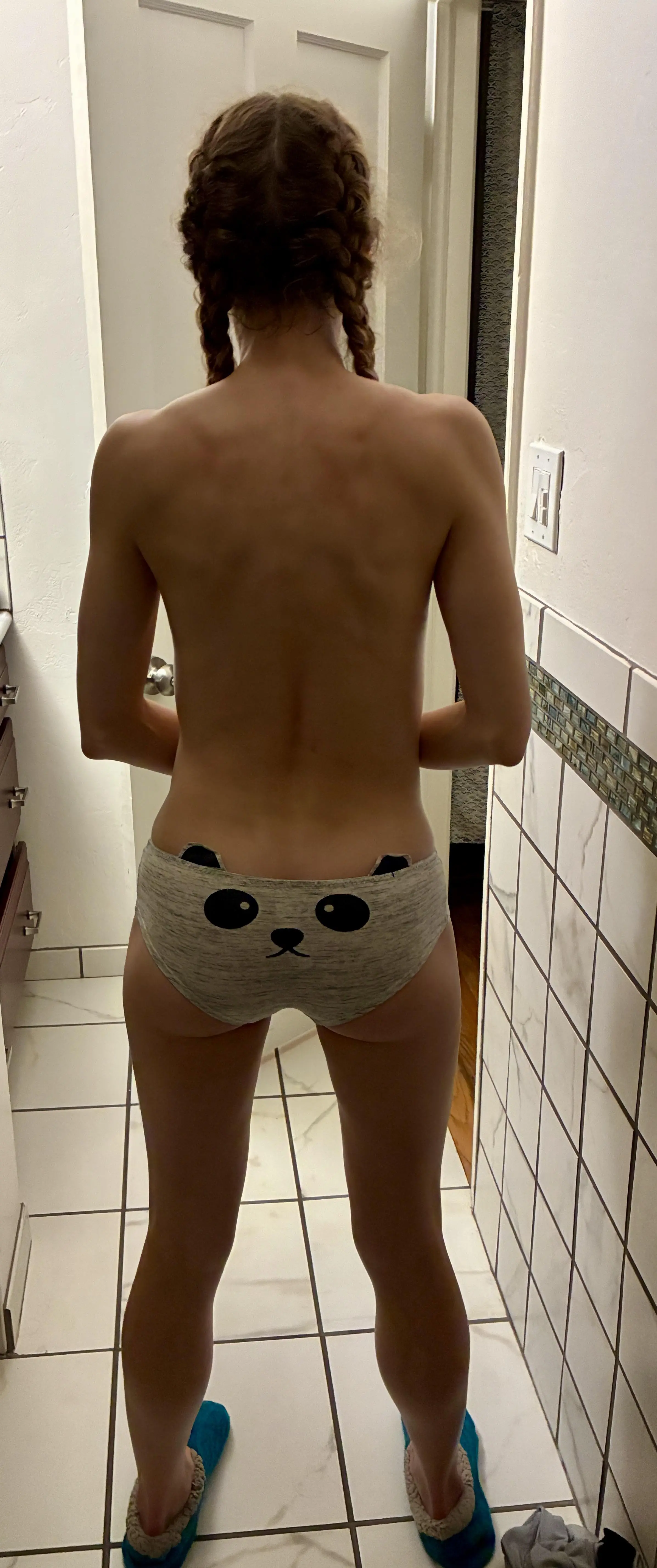 Preview image from Braids NSFW Galleries slideshow: Just a pair of messy braids from the back