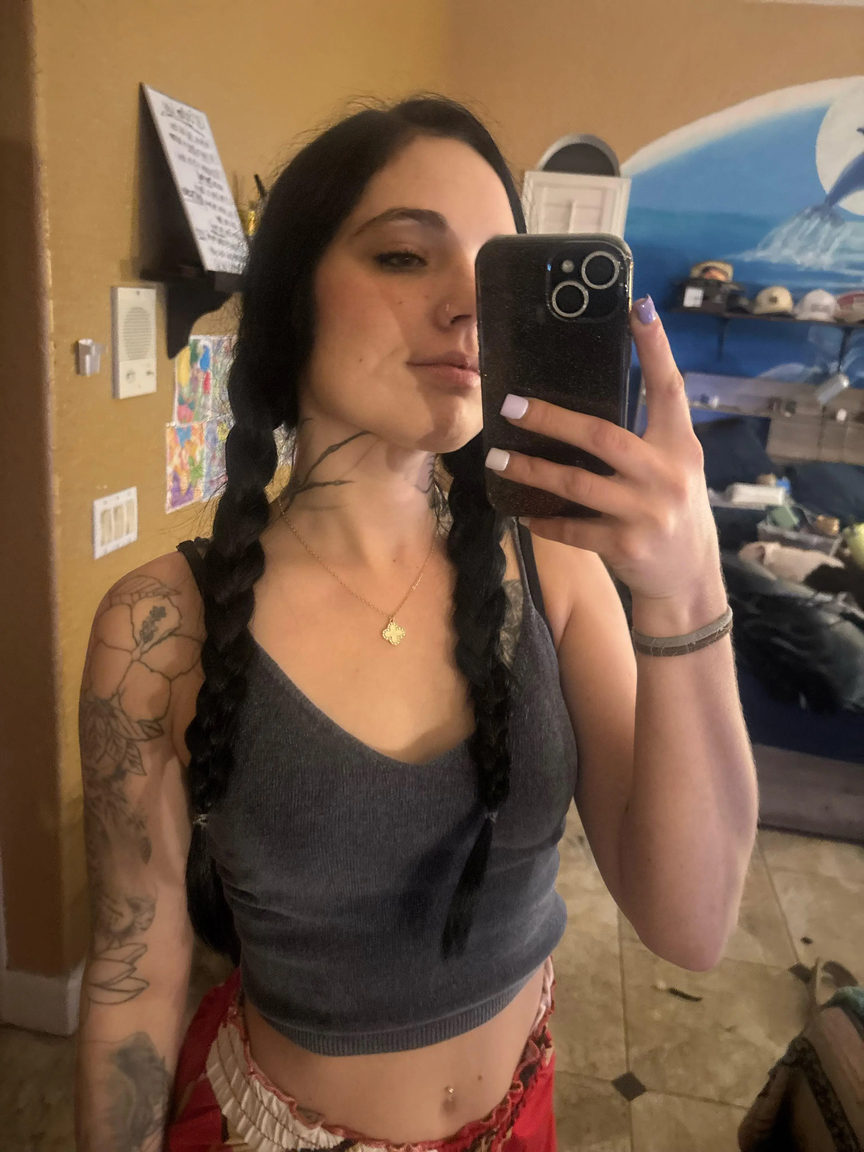 Preview image from Braids NSFW Galleries slideshow: Love my braids or would you rather call them handlebars?