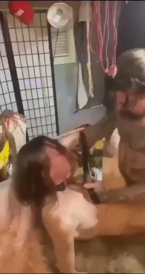 Preview image from Best Choking Slides slideshow: Solid face smacks, rough strokes, while being leashed. Id say this slut was used well.