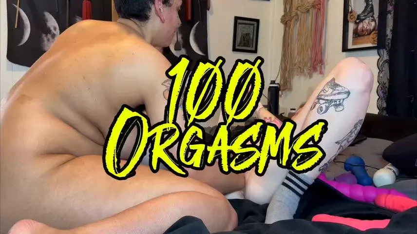 100 orgasms was much easier to achieve with a fist
