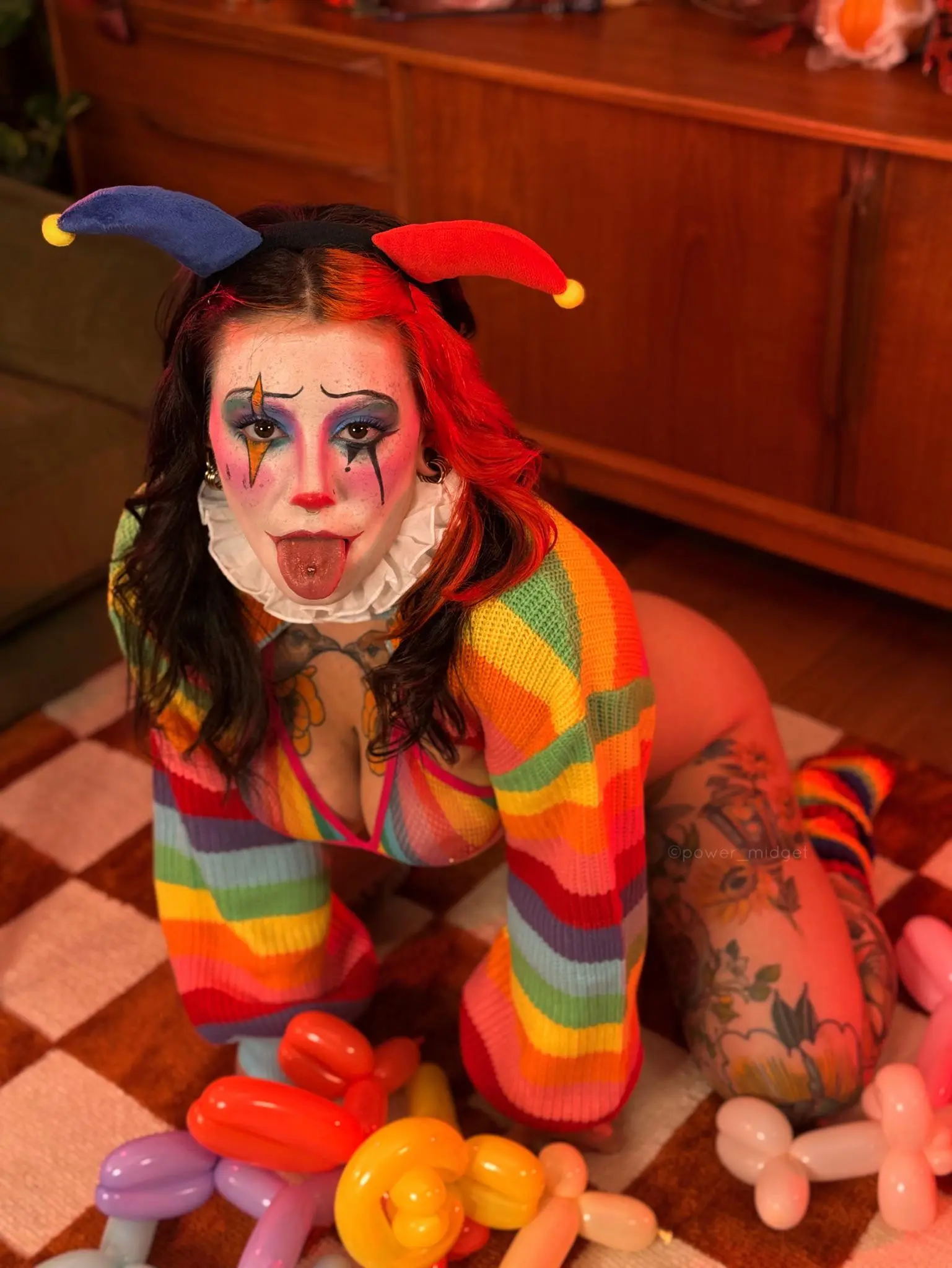 Preview image from Outfits Erotic Wardrobe Slides slideshow: Bet you wish these were the clowns in your office