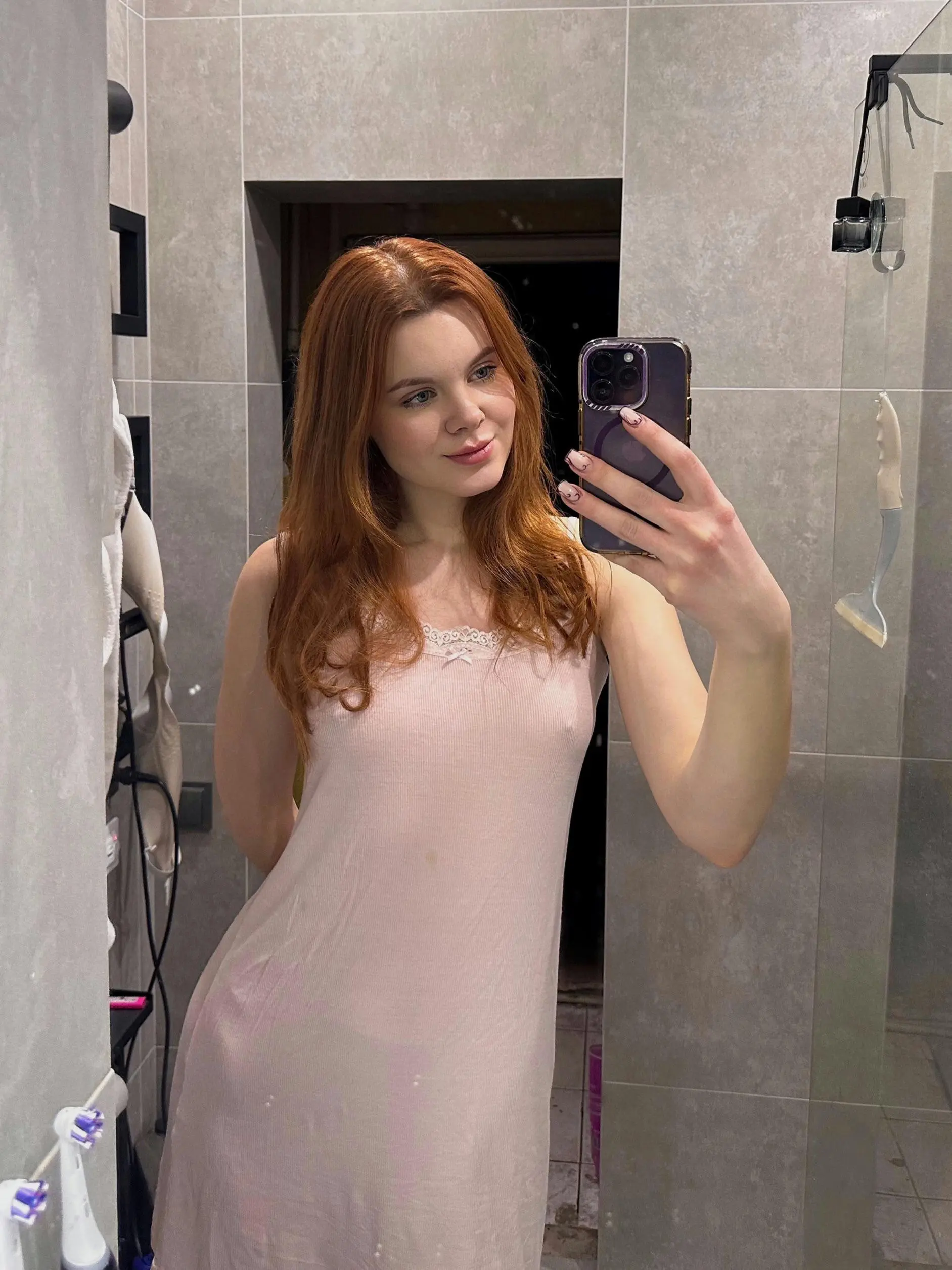 Just woke up… still kinda pretty tho? 🥱